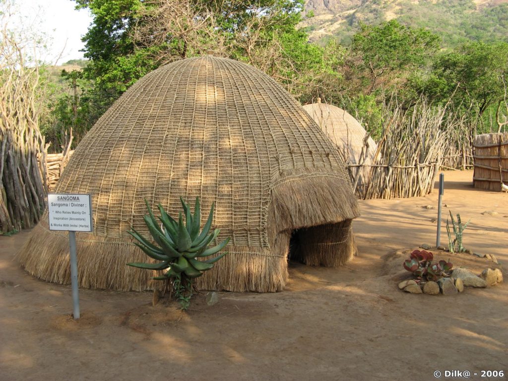 « Swazi Cultural Village », village swazi dans l'Elzulwini Valley
