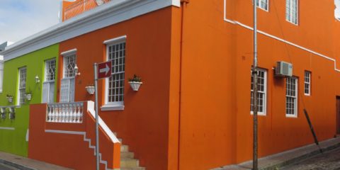 Le quartier de Bo-Kaap au Cap