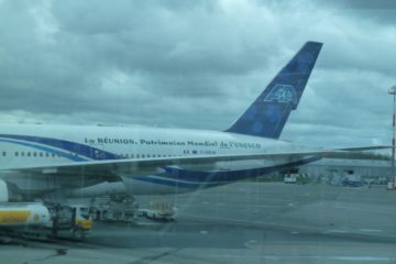 Boeing 777 avec «La réunion, patrimoine mondial de l’Unesco»