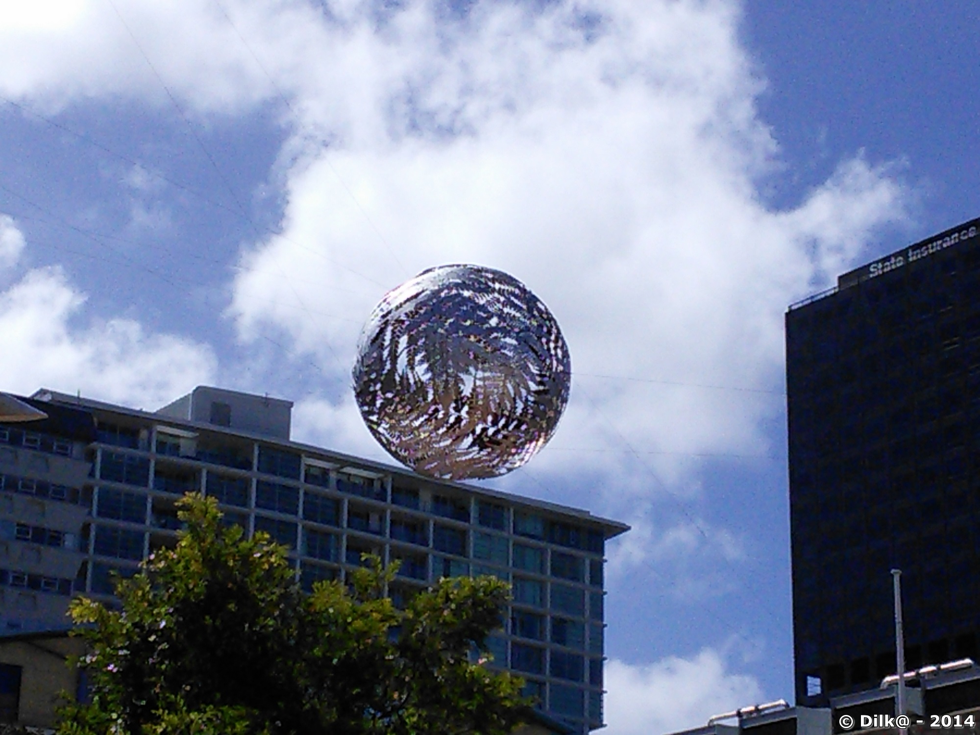 La sphère de Dawson à Wellington