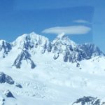 Les sommets des Alpes du Sud vus d’avion