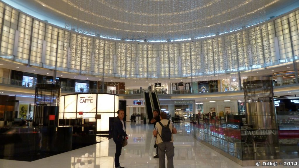 Les grands mall de luxe de Dubai