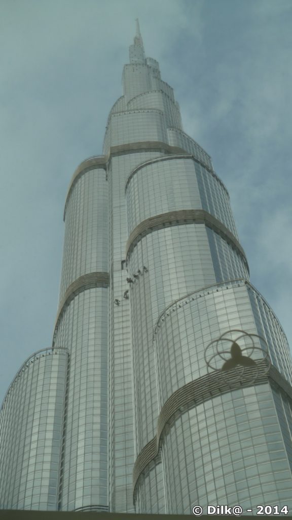 La tour Burj Khalifa, plus haute tour du monde