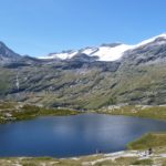 Le Lac Blanc, la Dent Parrachée et le glacier de la Vanoise