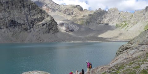 Le lac de l'Eychauda