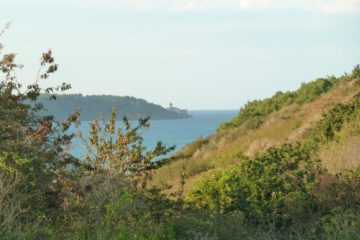 La Baie de Fresnaye et le Fort La Latte au loin