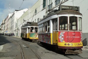 La ligne 28 du tramway de Lisbonne