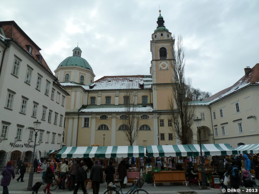 Marché à Ljubljana