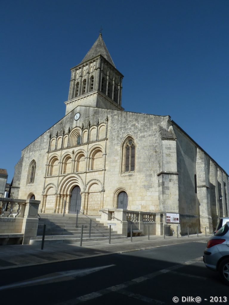 L'église Saint-Gervais Saint-Protais à Jonzac