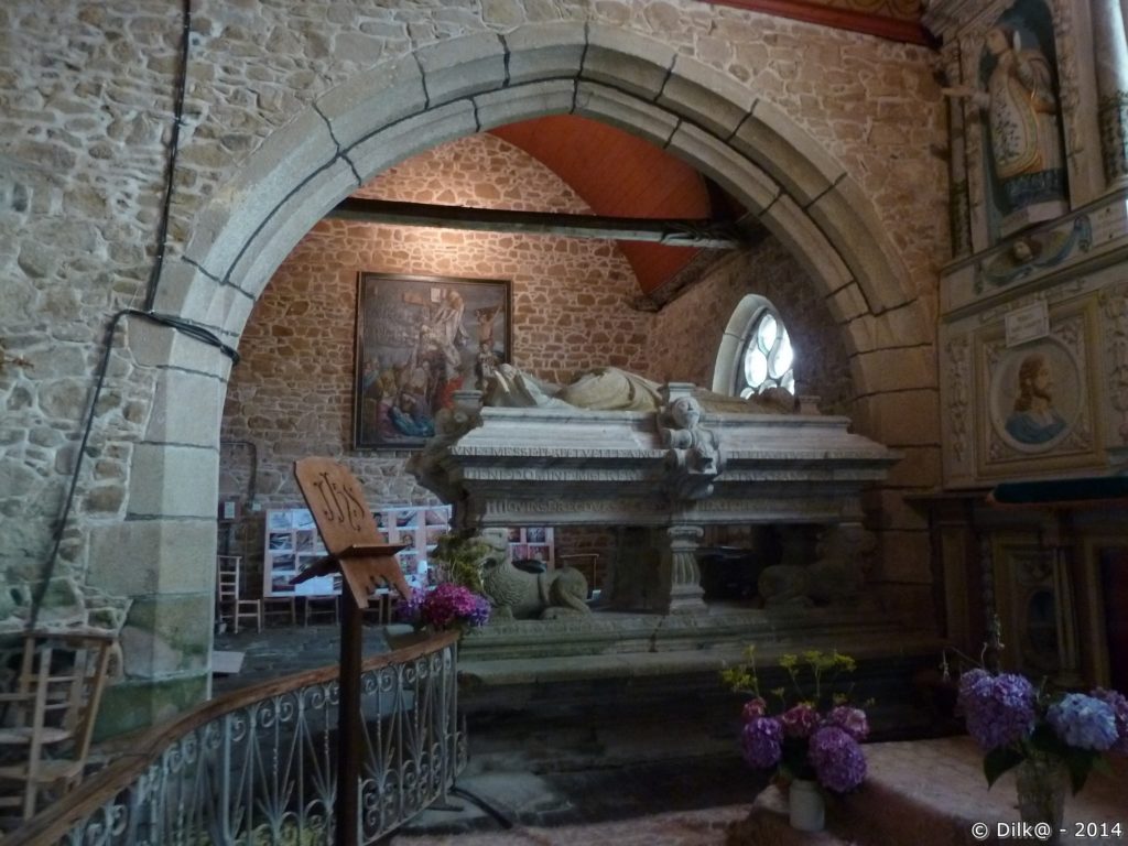 Le tombeau de Saint Gonéry