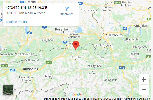 Griesenau dans le Tyrol autrichien