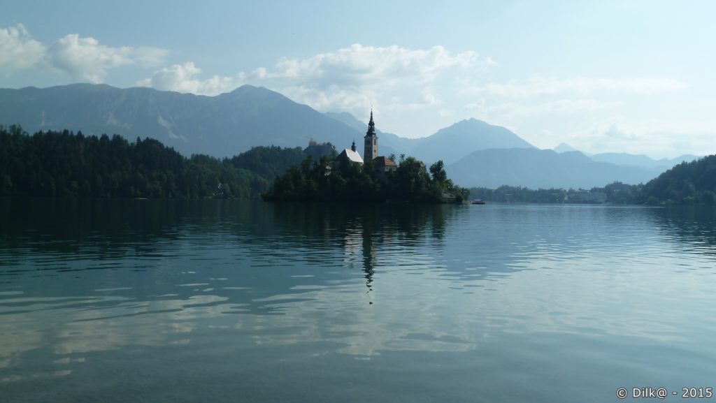 Le lac de Bled et son ile