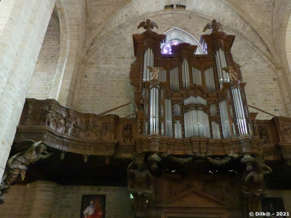 L'orgue de l'abbatiale