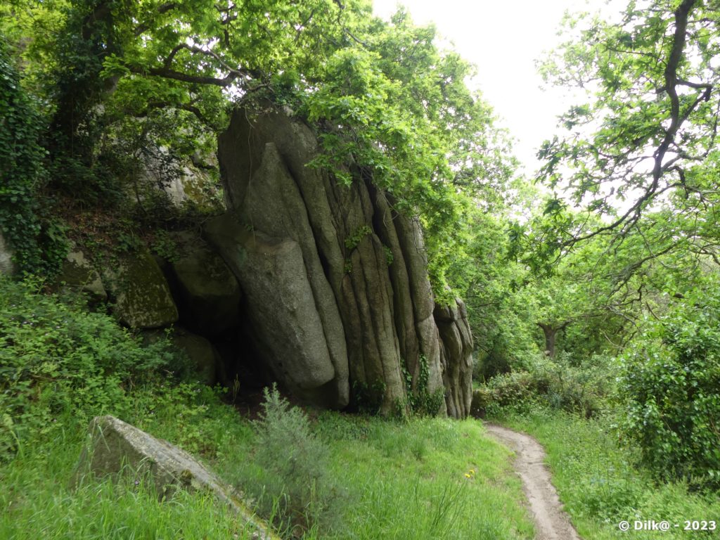 Les rochers Beaumanoir près du site du Yaudet