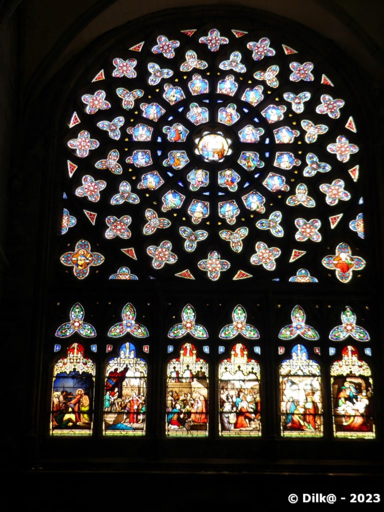 La rosace de la cathédrale de Saint-Pol-de-Léon