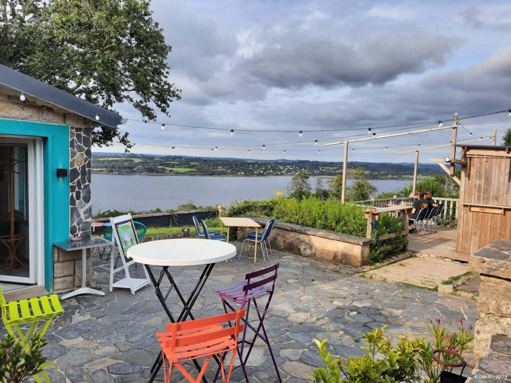 Le bar auberge Mer Made à Landévennec