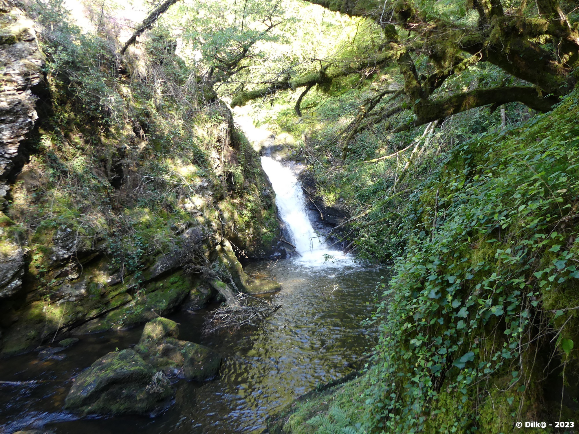 4ème cascade de Gimel-les-Cascades