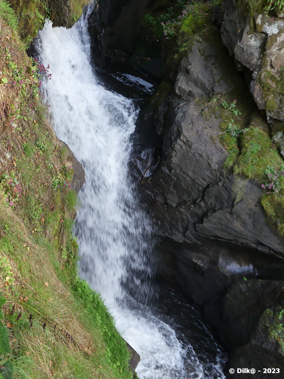 2ème cascade de Gimel-les-Cascades