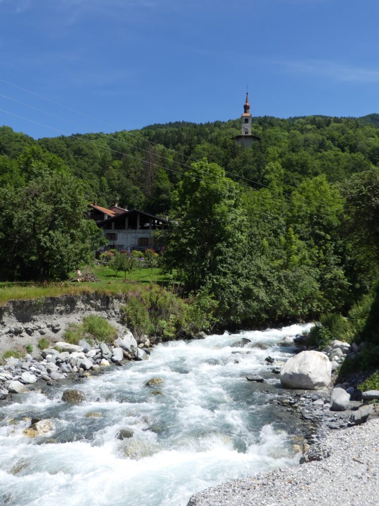 L'Isère à Landry