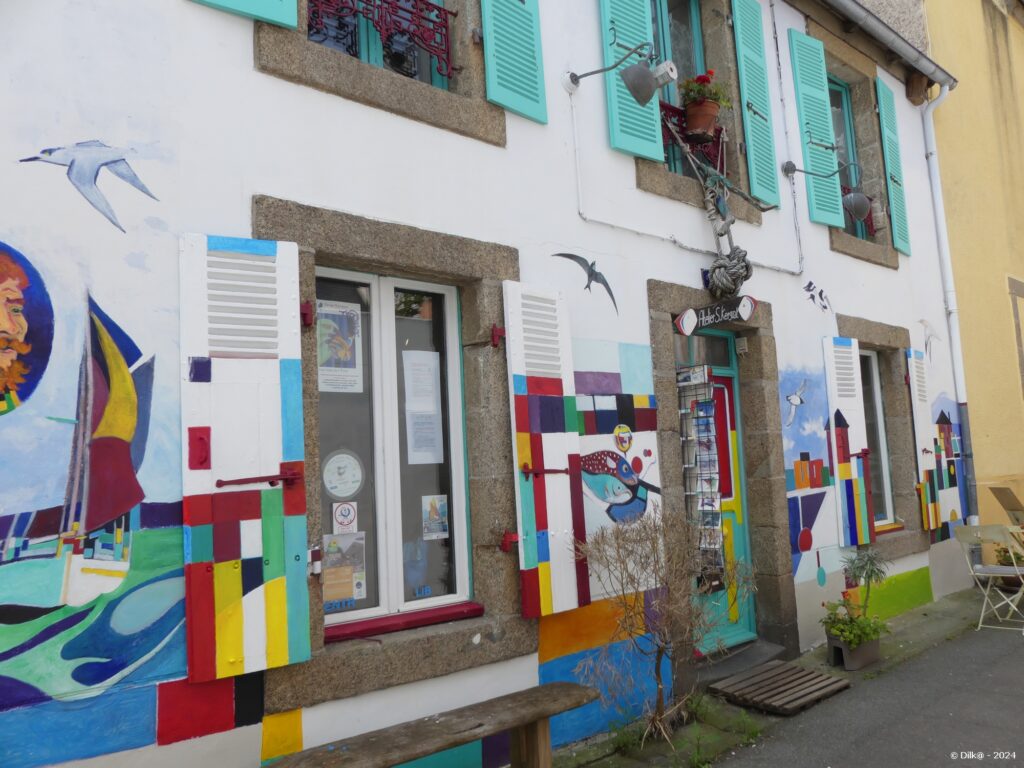 Le quartier des artistes à Camaret