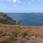 Vue vers la rade de Brest et le phare du Petit Minou