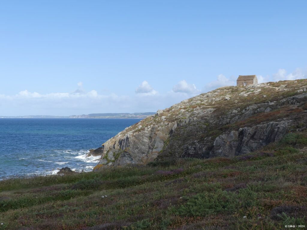 Guérite de douanier à la pointe de Tal Ar Grip