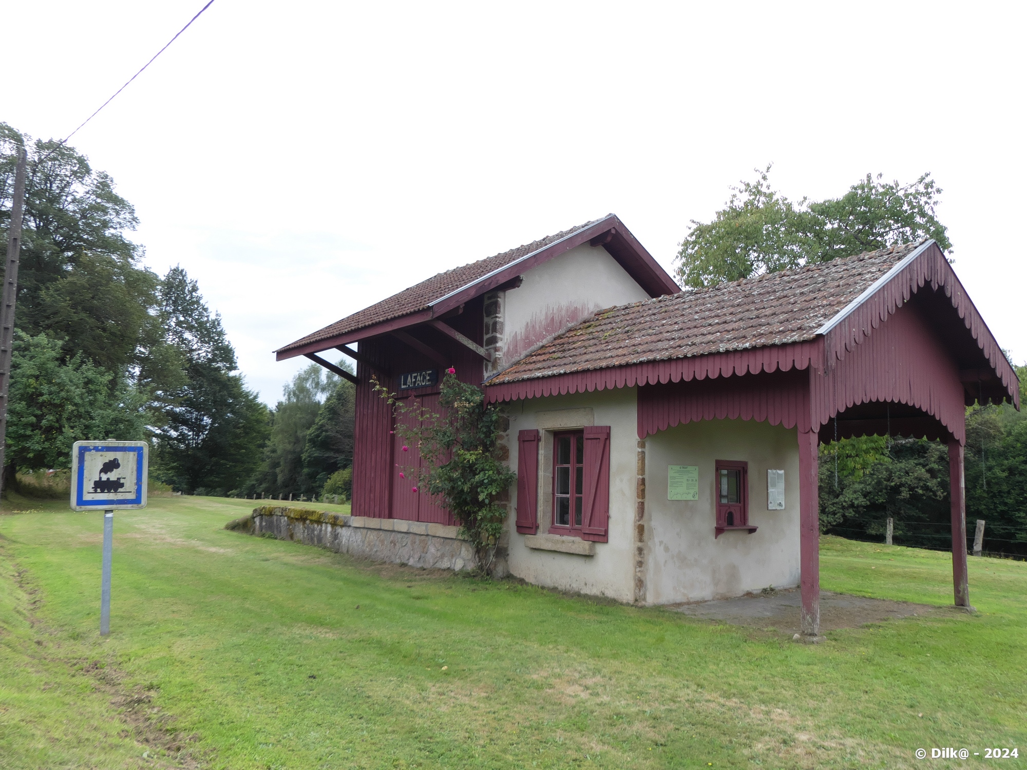 Ancienne gare du Transcorrézien