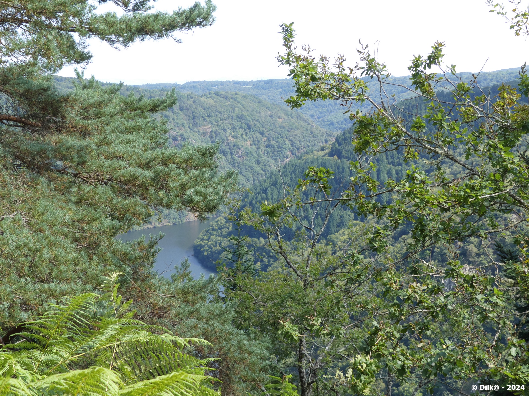 Vue sur les gorges de la Dordogne