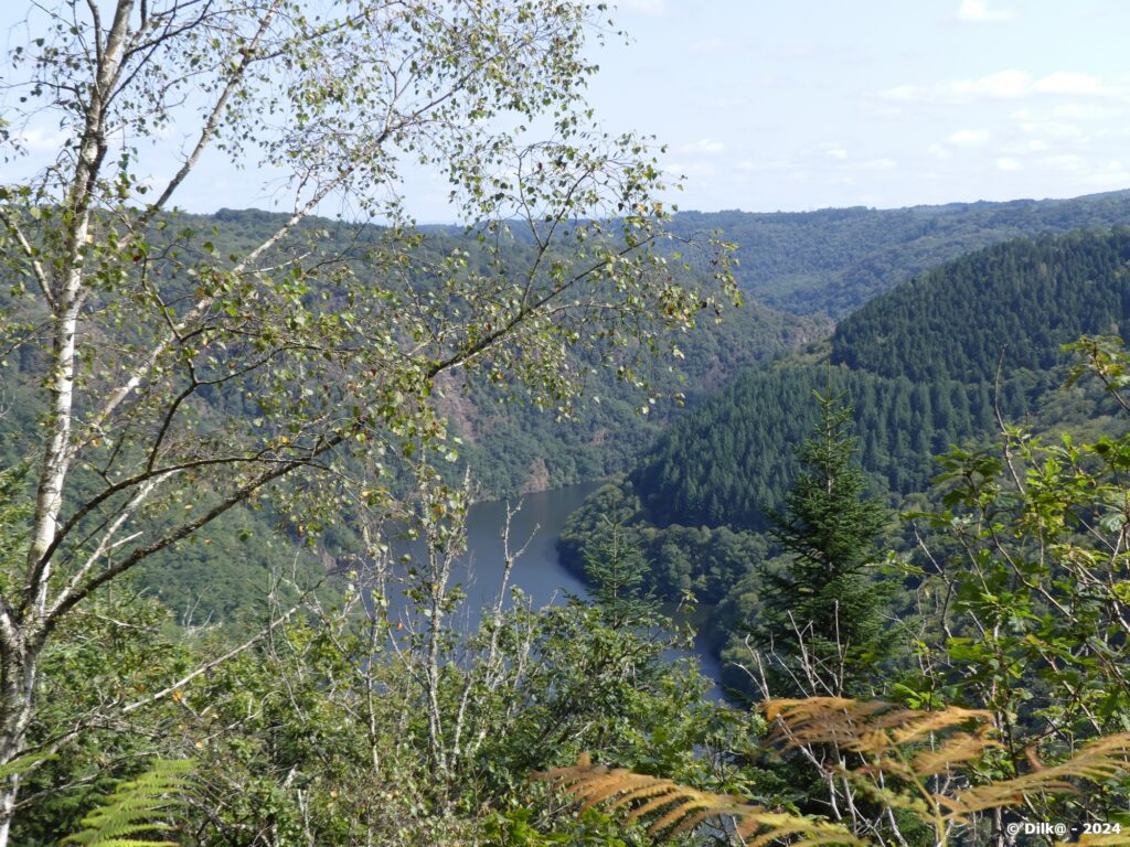 Vue sur les gorges de la Dordogne