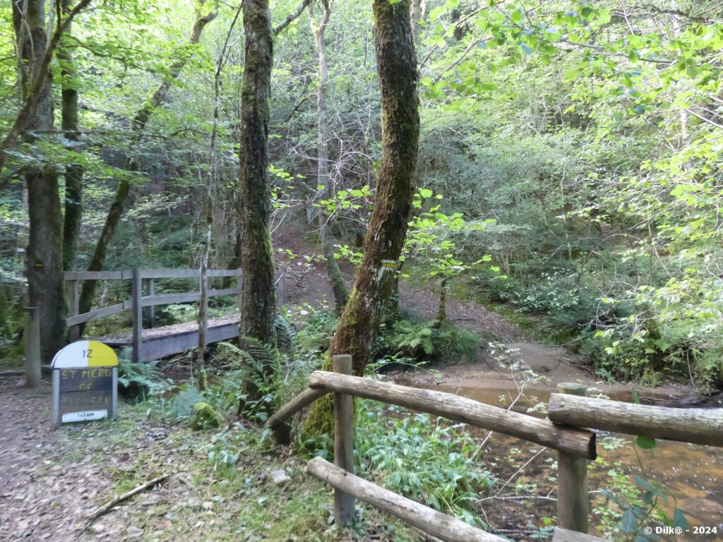 Passerelle sur la Sombre