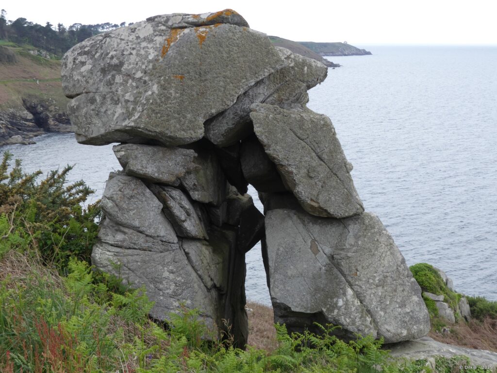 Porte sur l'océan
