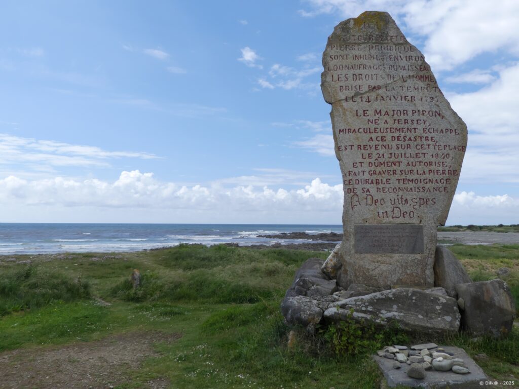 Le menhir des Droits-de-l'Homme