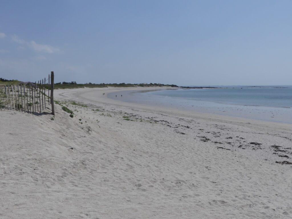 La plage des Sables Blancs