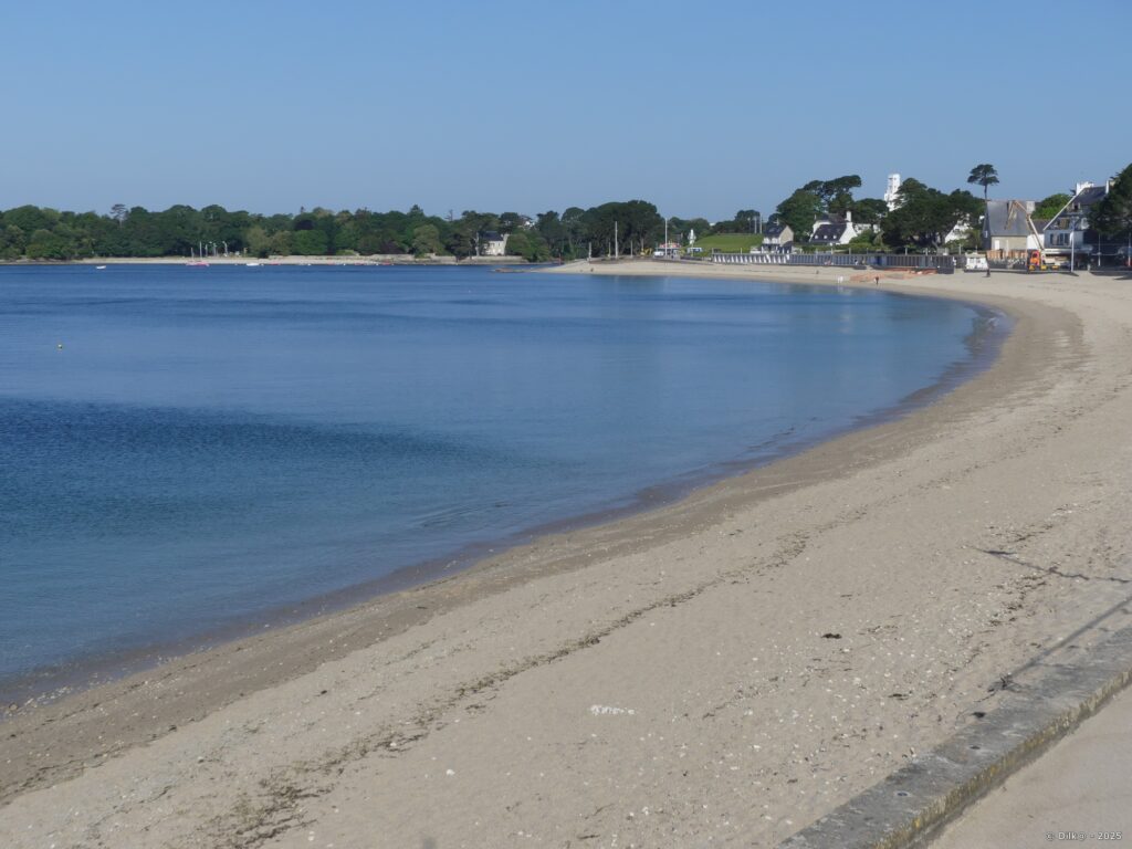 La plage de Benodet