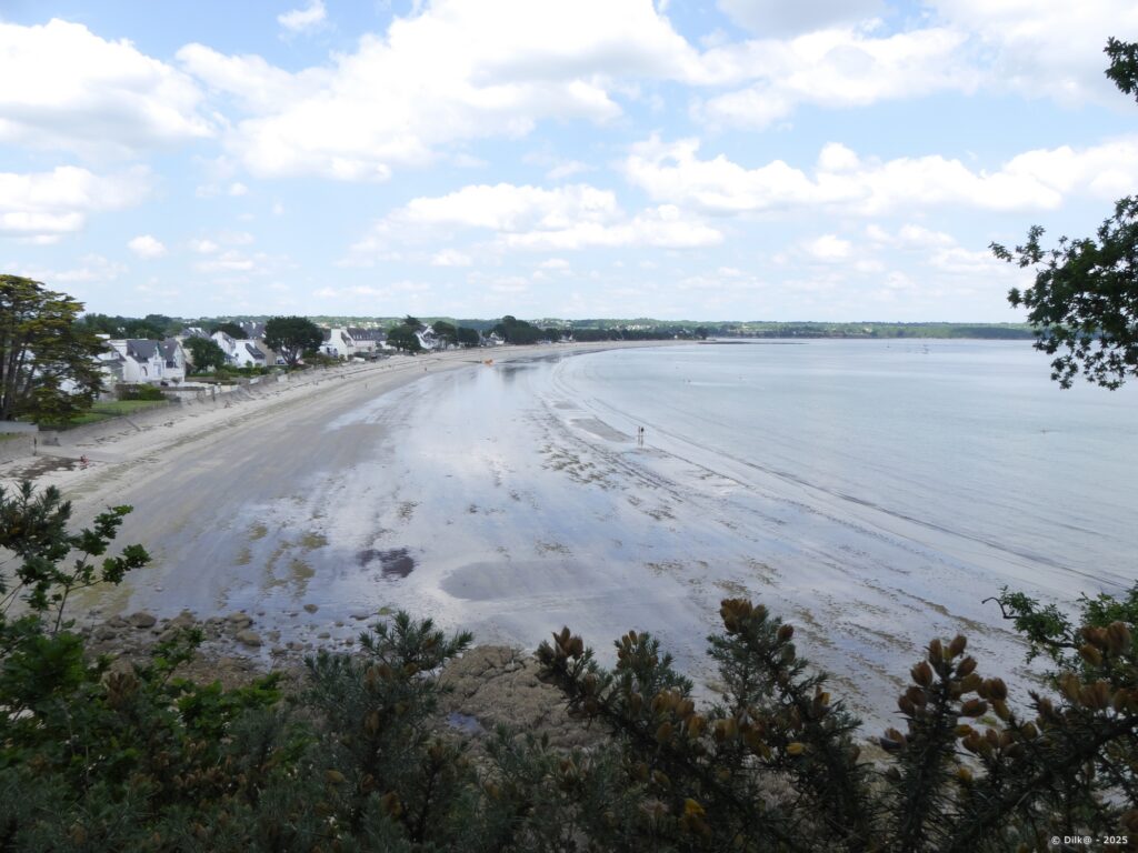 La plage de Cap Coz