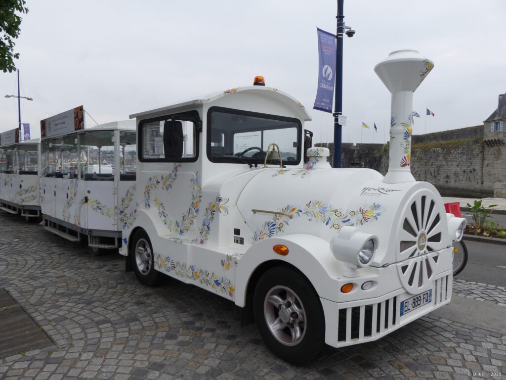 Le petit train touristique de Concarneau