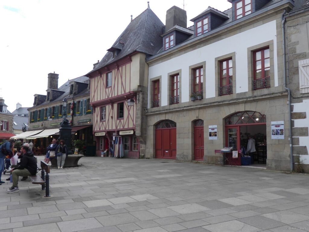 Dans la Ville Close de Concarneau