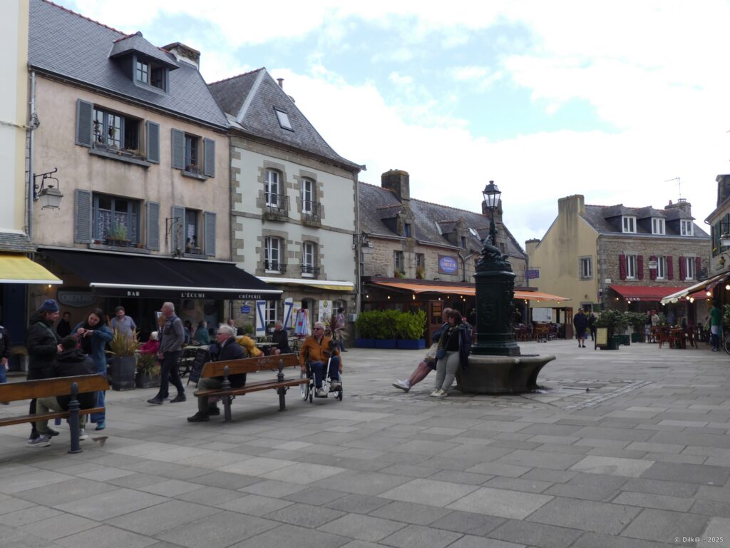 Dans la Ville Close de Concarneau