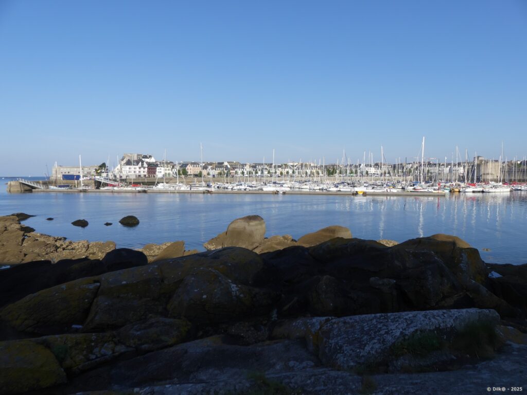 Le port de plaisance de Concarneau