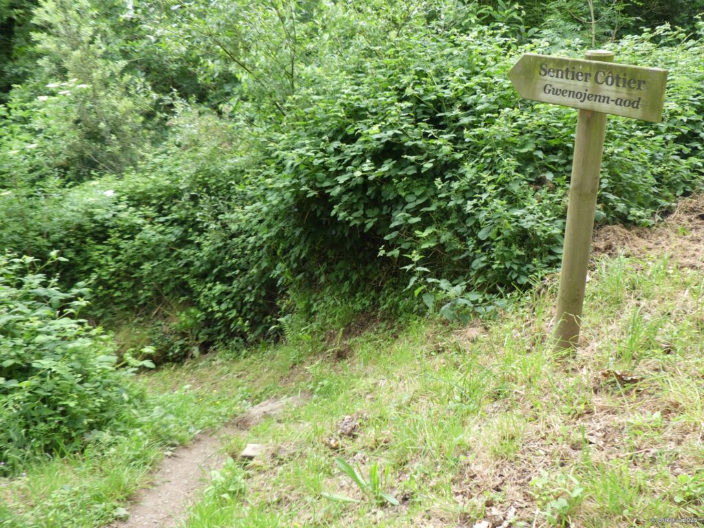 Une des ultimes pancartes traduites en breton