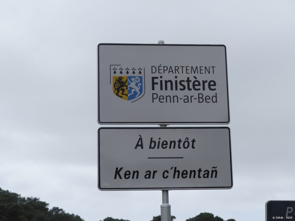 Sortie du Finistère et entrée dans le Morbihan