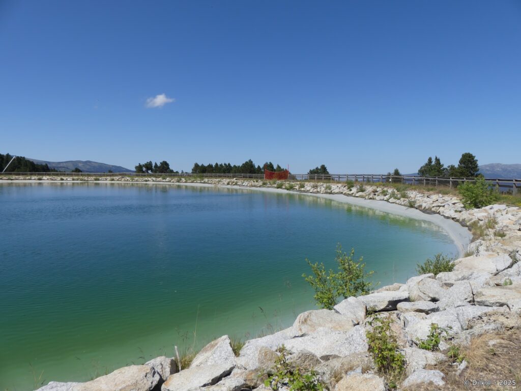 Réserve d'eau du plateau de Bigorre (en haut du télécabine des Pèlerins)