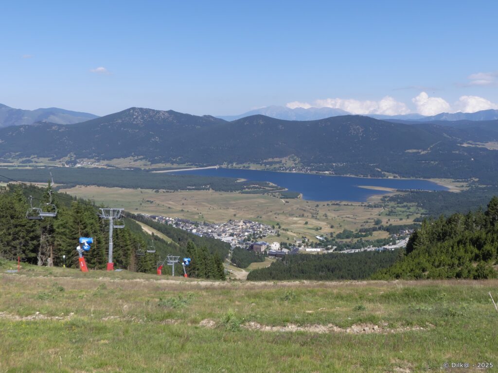 Les Angles et le lac de Matemale