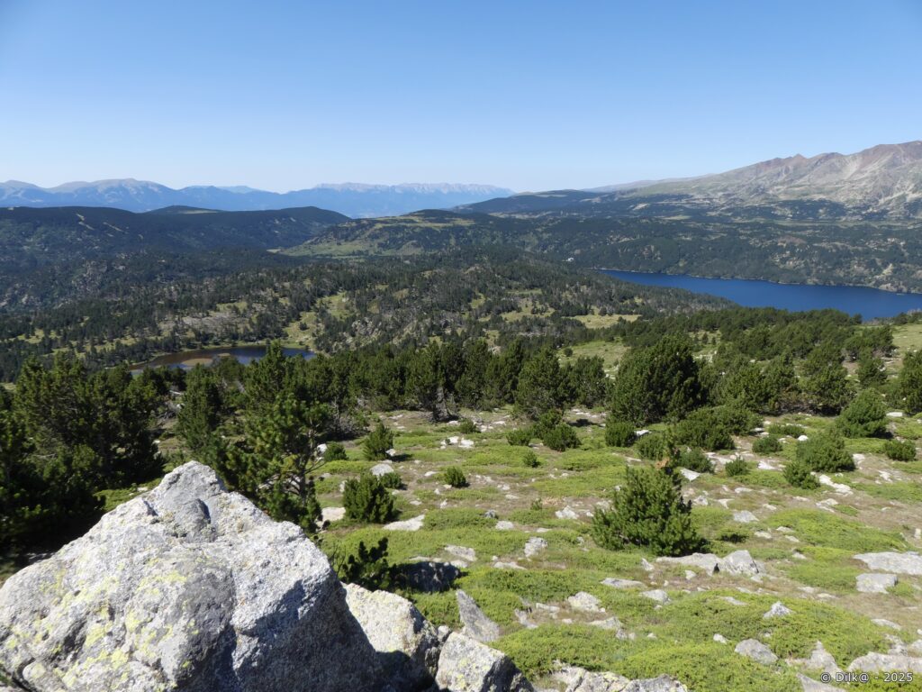 Le lac des Bouillouses et le lac d'Aude