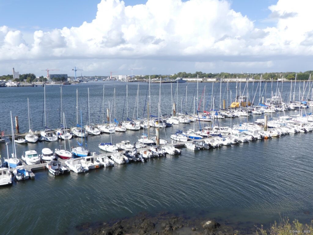 Le port de plaisance de Locmiquélic
