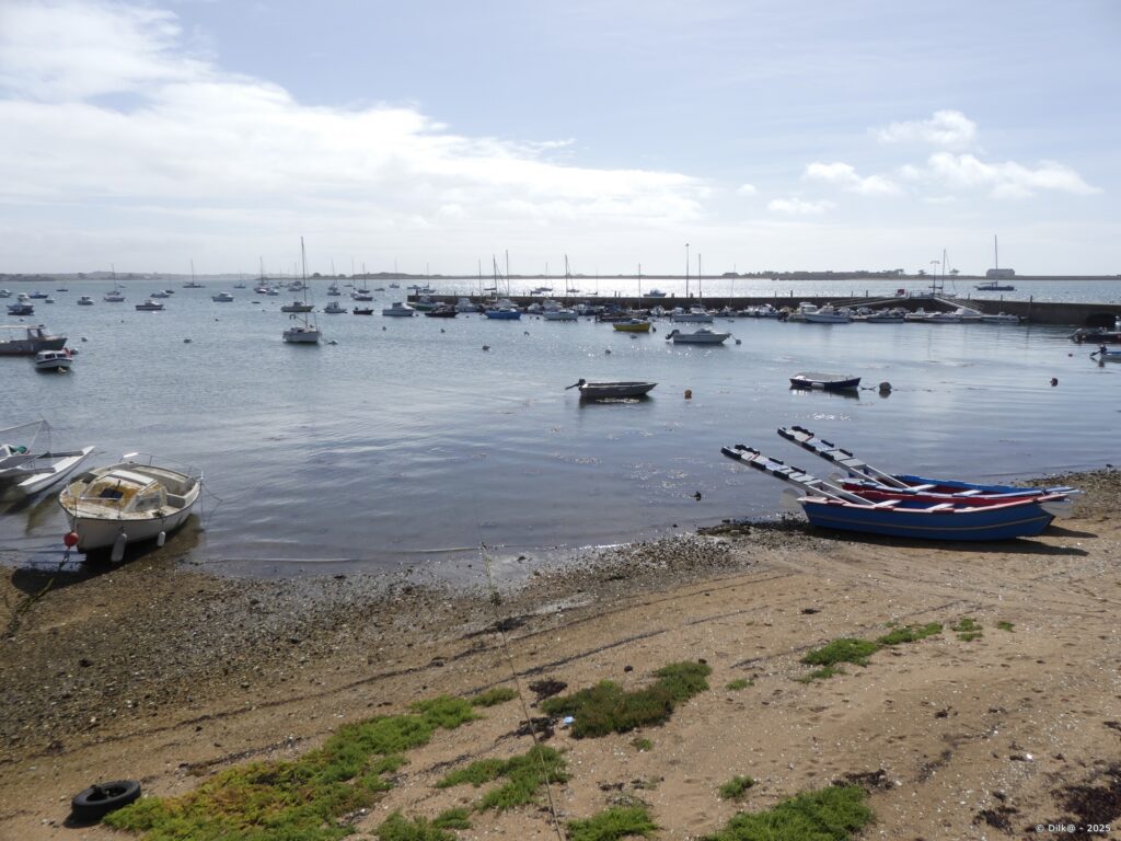Le port de Locmalo et la Petite Mer de Gâvres