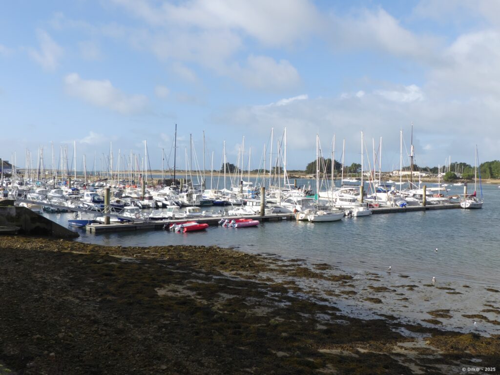 Le port de plaisance d'Étel