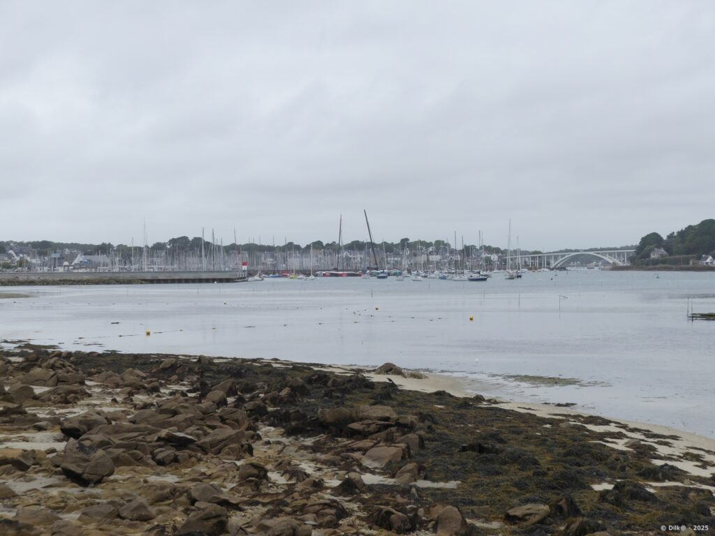 En approche de la Trinité-sur-Mer