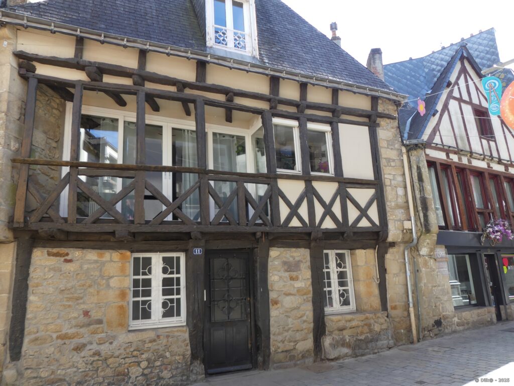 Les maisons à pans de bois d'Auray