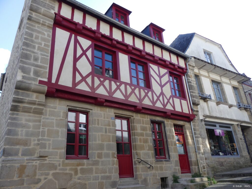Maisons à pans de bois à Auray